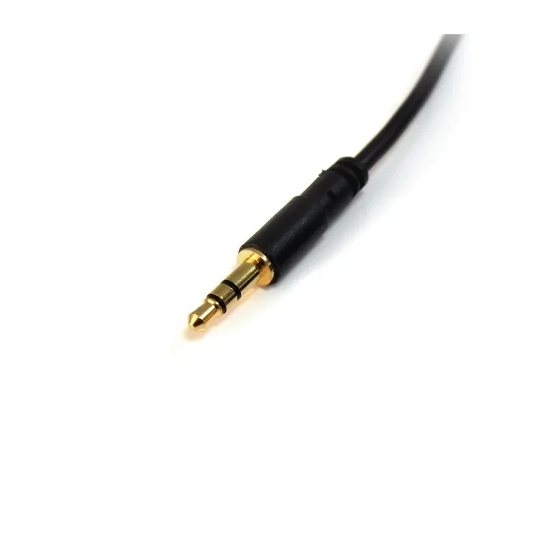 StarTech.com Male 3.5 mm Stereo Jack to Male 3.5 mm Stereo Jack Auxiliary Cable, Black, 4.6 m MU15MMS