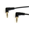 StarTech.com 3.5 mm Male Stereo Jack to 3.5 mm Male Stereo Jack Auxiliary Cable, Black PVC Jacket, 900 mm MU3MMS2RA