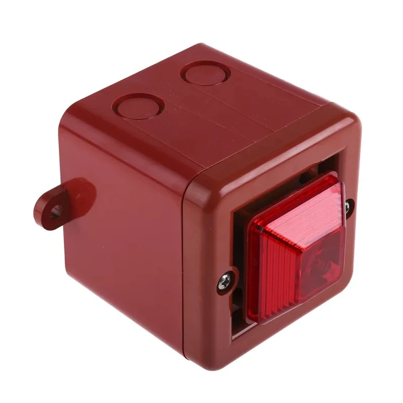 e2s SON4 Series Red Sounder-Beacon Combination IP66 230V AC 100 dB 32-Tone Sounder SON4AC230R/R