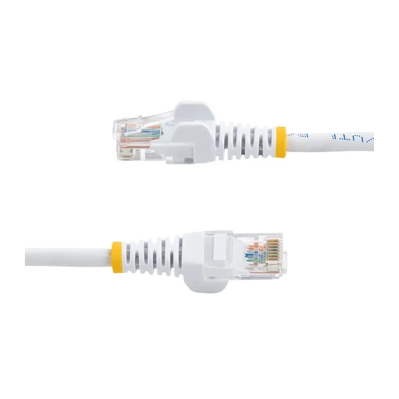 StarTech.com Cat5e Ethernet Cable 0.5 m Unscreened White PVC Jacket 