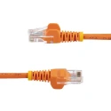 StarTech.com Cat5e Ethernet Cable 2 m Unscreened Orange PVC Copper Conductor 24 AWG 
