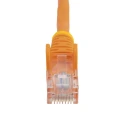 StarTech.com Cat5e Ethernet Cable 2 m Unscreened Orange PVC Copper Conductor 24 AWG 