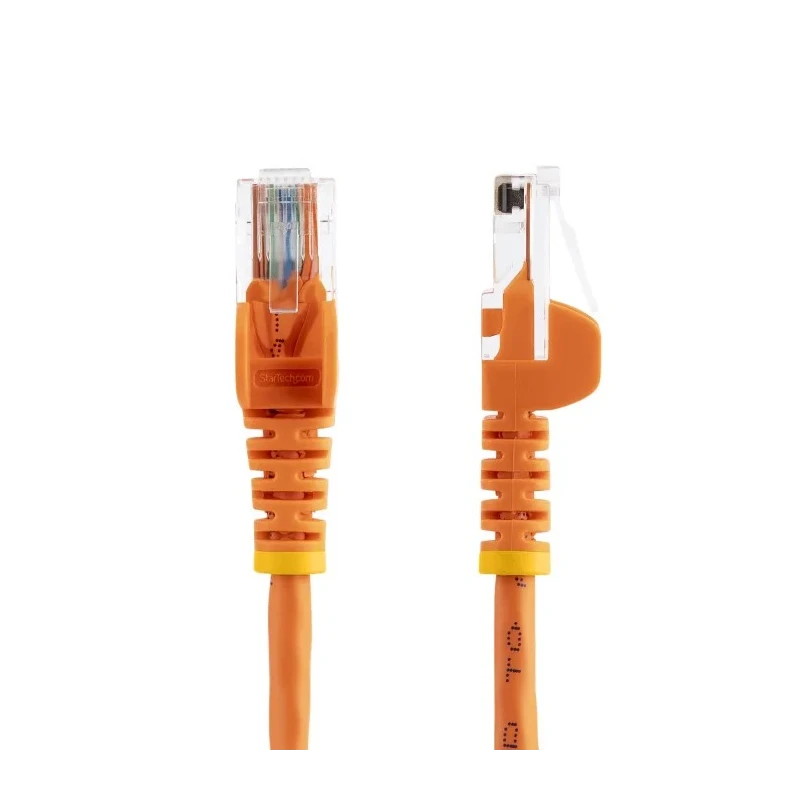 StarTech.com Cat5e Ethernet Cable 2 m Unscreened Orange PVC Copper Conductor 24 AWG 