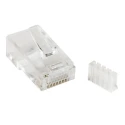 StarTech.com Cat6 RJ45 Male Cable Connector Straight 1 Port 8 Way 