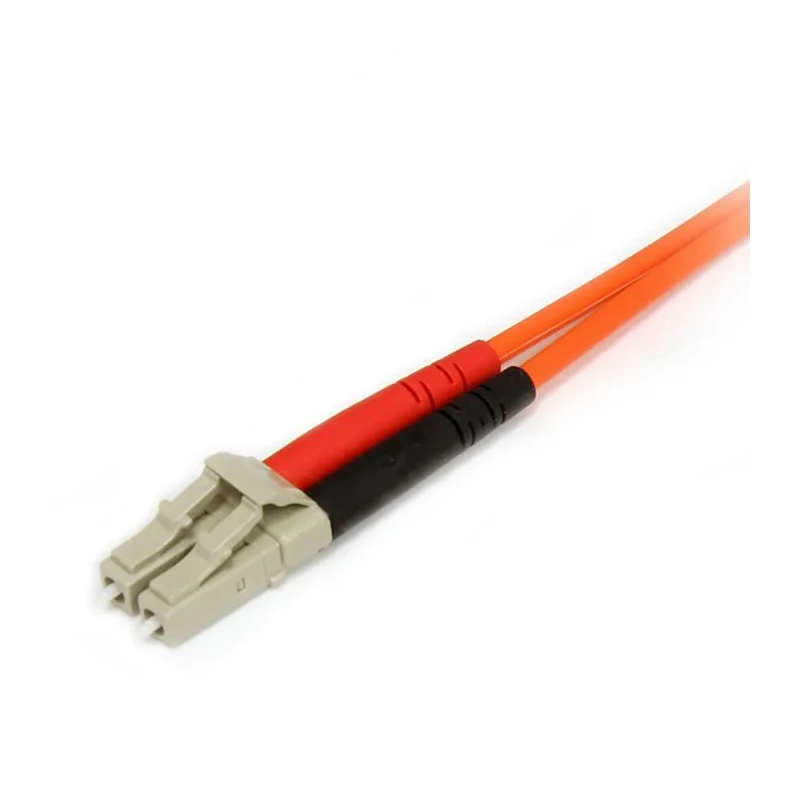 StarTech.com OM1 Multi-Mode Duplex Fibre Optic Cable, 125 μm Core Diameter, Low Smoke Zero Halogen Jacket, Orange FIBLCSC1