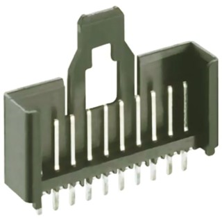 Lumberg Minimodul Series Straight Through Hole PCB Header, 8 Contacts, 2.5 mm Pitch, 1 Row, Shrouded 2,5 MSF 08