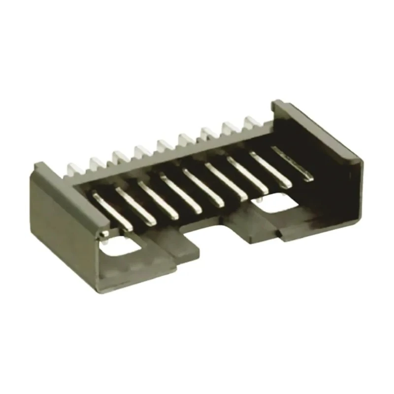 Lumberg Minimodul Series Right Angle Through Hole PCB Header, 5 Contacts, 2.5 mm Pitch, 1 Row, Shrouded 2,5 MSFW/O 05