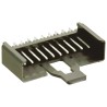 Lumberg Minimodul Series Right Angle Through Hole PCB Header 4 Contact(s) 2.5 mm Pitch 1 Row Shrouded 2,5 MSFW 04