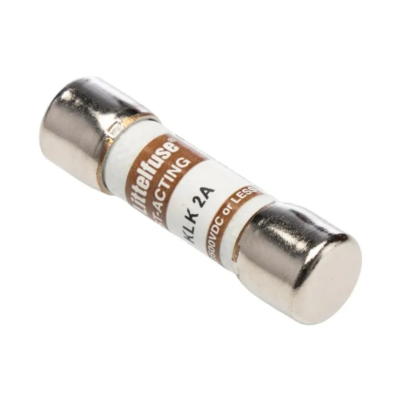 Littelfuse 2A Fast Acting Melamine Cartridge Fuse 10 x 38 mm 600, 500V AC KLK Series 0KLK002.T