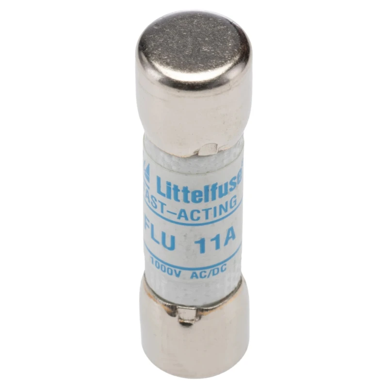 Littelfuse Ceramic Cartridge Fuse 11A F 10 x 38 mm 1000 VAC/VDC FLU Series 0FLU011.T