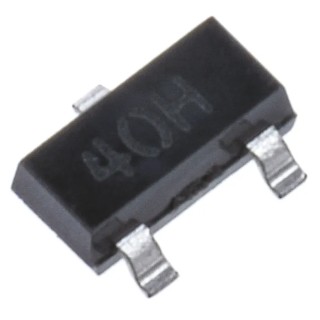 DiodesZetex Fixed Shunt Voltage Reference 4.1V ±1% Initial Accuracy 5mA Output Current 3-Pin SOT-23 ZRC400F01TA