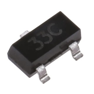 DiodesZetex Fixed Shunt Voltage Reference ±1 % 3-Pin SOT-23, 3.3V, 5mA Output Current, Surface Mount, ZRC330F01TA