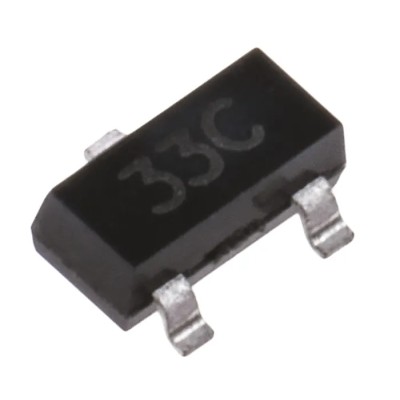 DiodesZetex Fixed Shunt Voltage Reference ±1 % 3-Pin SOT-23, 3.3V, 5mA Output Current, Surface Mount, ZRC330F01TA