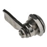 RS Pro Silver Stainless Steel Cabinet Lock, 20 mm Panel-to-Tongue Depth, Key Unlock 192-9646