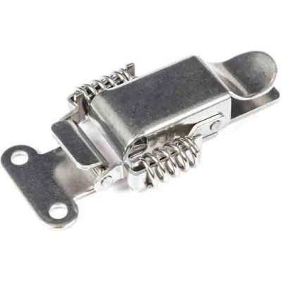 RS PRO Stainless Steel Spring Loaded Toggle Latch 102 mm Length 46 mm Width 15 mm Depth 192-9638