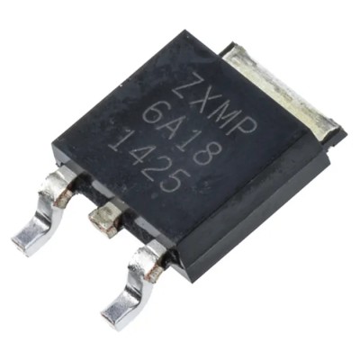DiodesZetex P-Channel MOSFET 10.4 A, 60 V Enhancement Surface Mount, 3-Pin TO-252 ZXMP6A18K