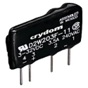 Crydom PCB Mount Solid State Relay 3A Load, 280Vrms Load, 32V dc Control D2W203F