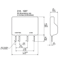Crydom PCB Mount Solid State Relay 3A Load, 280Vrms Load, 32V dc Control D2W203F