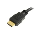 StarTech.com 150 mm 4K @ 30Hz Male to Female HDMI 1.4 Cable Black HDMIEXTAA6IN