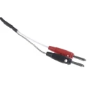 Telegartner BNC Test Lead Black Red 500mm Lead Length L00010A1844