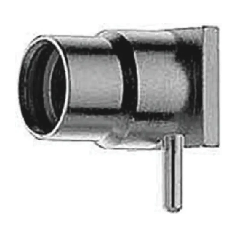 Telegartner MMCX Series Micro Miniature Surface Mount Female MCX Coaxial Connector, 50 Ω, Right Angle Body J01341A0001Y