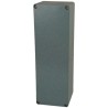 Fibox EURONORD Series Unpainted Aluminium Enclosure IP68, IP67, IP66, IK08 91 mm x 361.5 mm x 161.5 mm