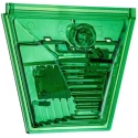Eaton X10 Mini Series Green Beacon-Sounder Combination 230V AC LED Industrial Sounder Beacon IP69 100dB 