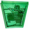 Eaton X10 Mini Series Green Beacon-Sounder Combination 230V AC LED Industrial Sounder Beacon IP69 100dB