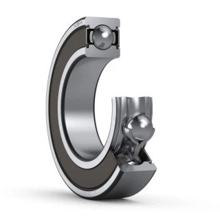 NSK Single Row Deep Groove Ball Bearing 17 mm Inside Diameter 47 mm Outside Diameter Sealed Cage Steel 6303VVC3E