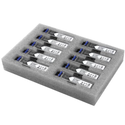 StarTech.com Full Duplex Fibre SFP Transceiver Module 1310nm Wavelength 1000Mbps 10km GLCLHSMD10ST