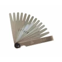 CK Steel Feeler Gauge Metric, 13 Blades, Hardened Spring Steel, 107mm Blade Length T3527M 413