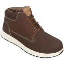 Himalayan Brown Nubuck Leather Unisex Non-Metallic Toe Capped Safety Boots Size EU 47 UK 12 Composite Midsole SRC 4411BR120