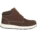Himalayan Brown Nubuck Leather Unisex Non-Metallic Toe Capped Safety Boots Size EU 47 UK 12 Composite Midsole SRC 4411BR120
