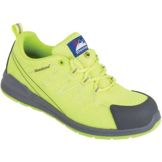 Himalayan Unisex Yellow Non-Metallic Safety Trainer, Lace Up, Slip Resistant, Penetration Resistant, Oil 4332LM050
