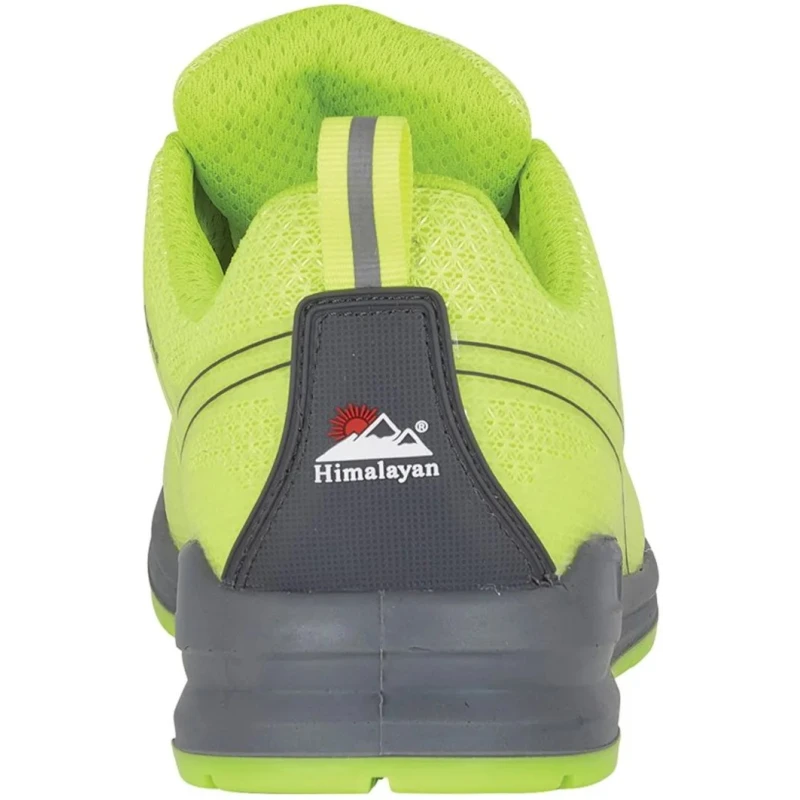 Himalayan Unisex Yellow Non-Metallic Safety Trainer, Lace Up, Slip Resistant, Penetration Resistant, Oil 4332LM050