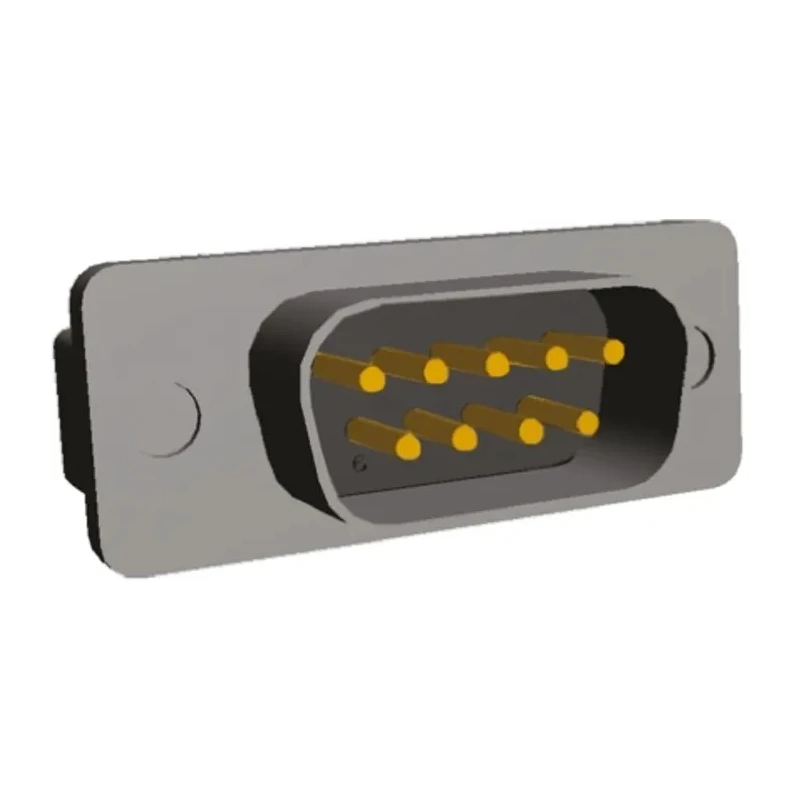 TE Connectivity AMPLIMITE HD-20 9 Way Straight Through Hole D-Sub Connector with 4 to 40 UNC PCB Retention 2-5748003-0