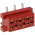 Amphenol Communications Solutions TMM Series Straight Surface PCB Socket, 4-Contact, 2 Row, 2.54 mm Pitch Solder TMM-6-0-04-1