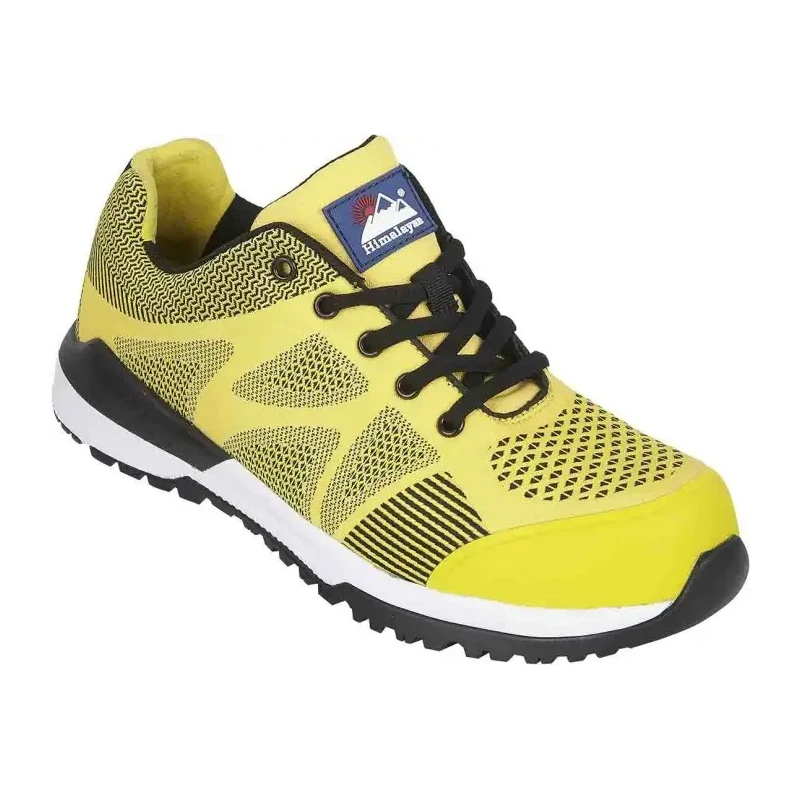 Himalayan Unisex Yellow Non-Metallic Safety Trainer Lace Up UK 6 EU 39 4312 5400BK090