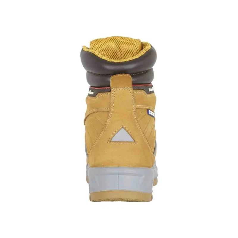 Himalayan Honey Non-Metallic Toe Capped Ankle Safety Boots Size UK 13 EU 48 Full Grain Leather EN ISO 20345:2011 5211HY130