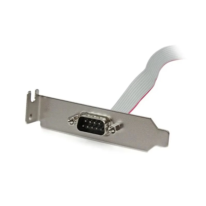 StarTech.com Female D-Sub 9-Pin to Male DB9 Serial Cable, 412 mm Polyvinyl Chloride Jacket, Plate Series PLATE9M16LP