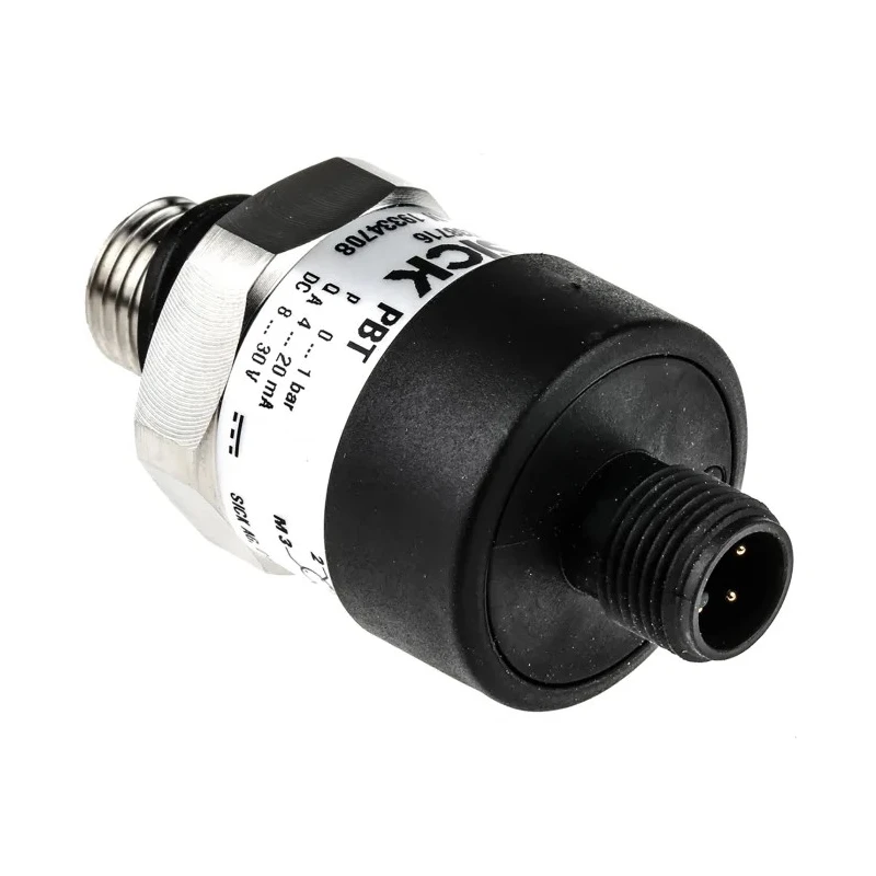 SICK PBT Series Pressure Sensor Gauge, 0 to 1 bar, Current Output, Stainless Steel Housing, IP67 Rated PBT-RB1X0SG1SSNAMA0Z