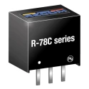 Recom Switching Regulator, Through Hole Mount, 3.3V DC Output Voltage, 1 A Output Current, 3.3W Power R-78C3.3-1.0