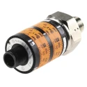 ifm electronic Dual Output Pressure Switch 0 bar to 400 bar Polycarbonate Housing DC PNP Electrical Design PK7520
