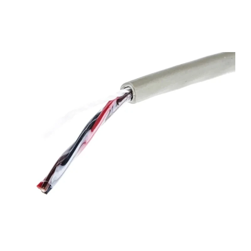 Alpha Wire Pro-Tekt Series Data Cable 0.35 mm² 50 m Grey Sheath Polyvinyl Chloride B954031 GE321