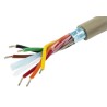 Alpha Wire Pro-Tekt Series Data Cable, 0.23 mm² Cross Section, 6 Core, 50 m Length, Grey Polyvinyl Chloride B953062 GE321