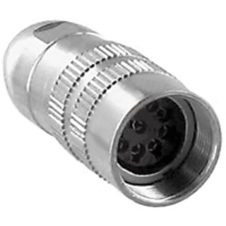 Lumberg 4 Pole Straight M16 DIN Socket 5A 250V AC Threaded Cable Female 0321 04
