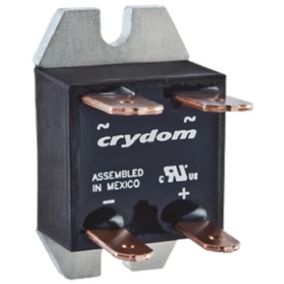 Crydom EL Series Solid State Relay Panel Mount 20A Load, 280V AC Load, 27V DC Control EL240A20-24