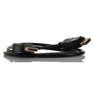 RS PRO Polyvinyl Chloride Male DisplayPort to Male DisplayPort Cable 5 m 740-6682