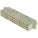 HARTING DIN 41612 48 Contacts 5.08 mm Pitch Type E 3 Row Female Straight Crimp Connector 09050483202
