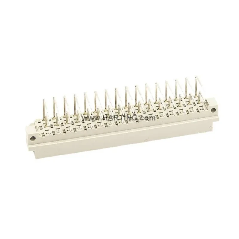 HARTING DIN 41612 Connector 48 Contacts 3 Row Male Right Angle 5.08 mm Pitch Solder Type Class C1 09051482921